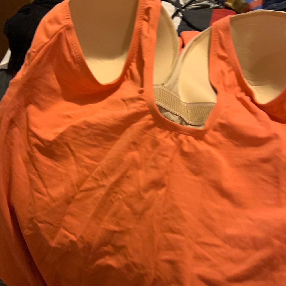 Catherine’s size 30 w one piece bathing suit has never been in the water